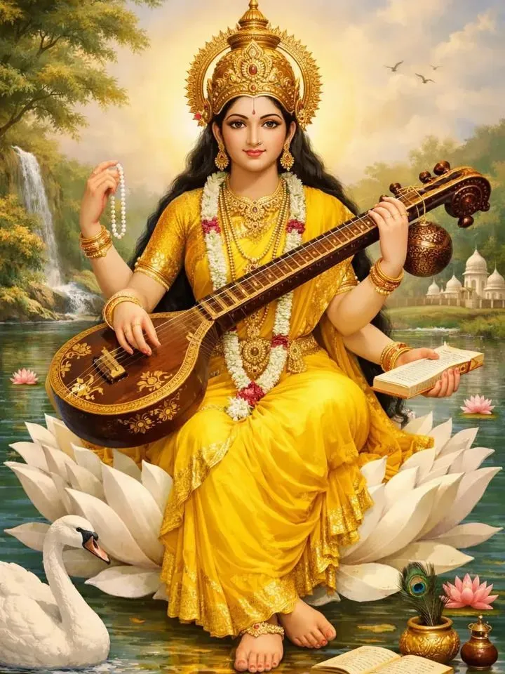 saraswati puja