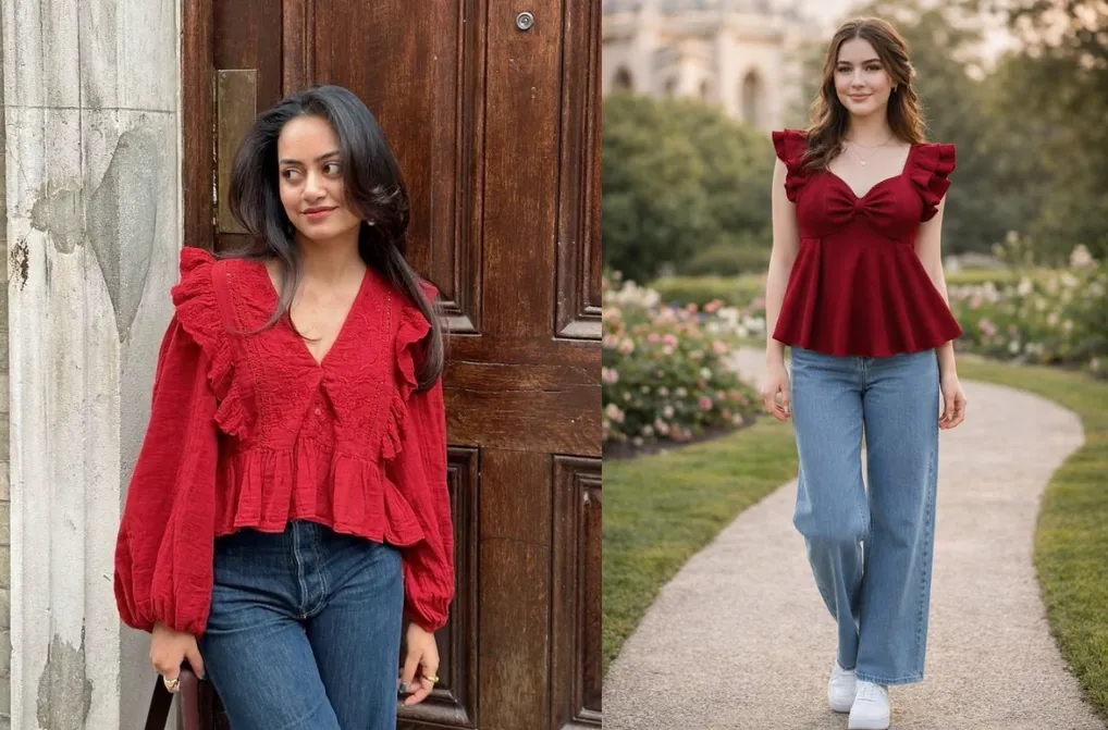 प्यारा ग्रीष्मकालीन टॉप