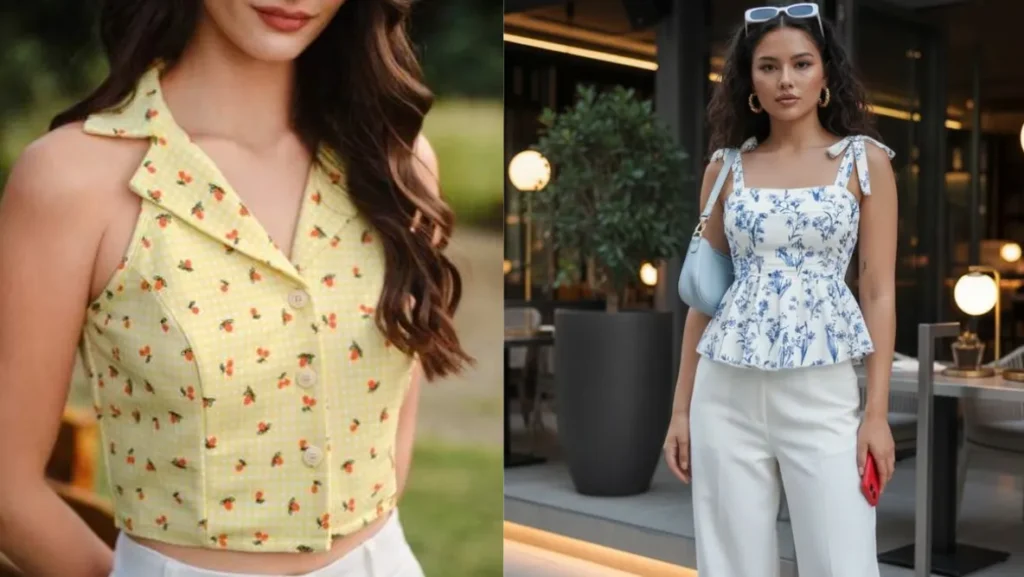 प्यारा ग्रीष्मकालीन टॉप