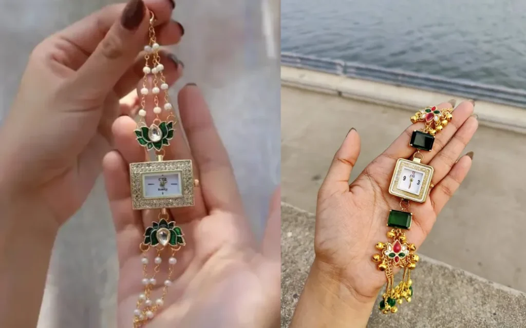 कश्मीरी घड़ी डिजाइन