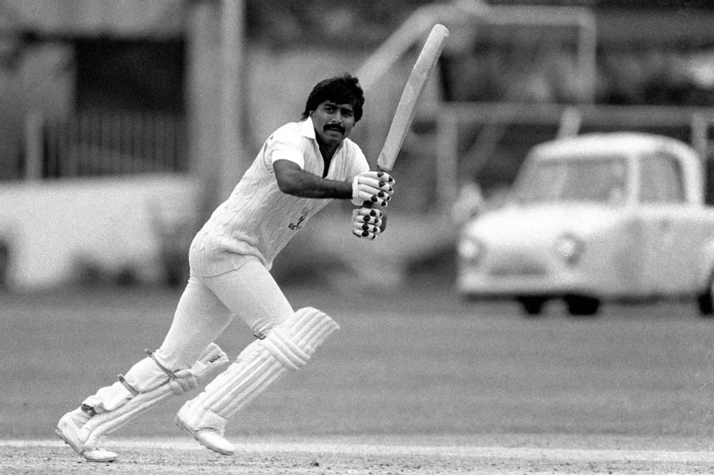 Pakistani cricketer Javed Miandad