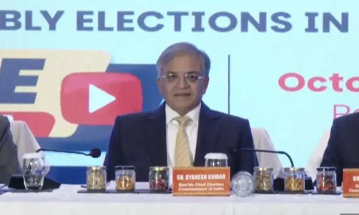 Commission ready for elections in Bihar: CEC expresses satisfaction on SIR
