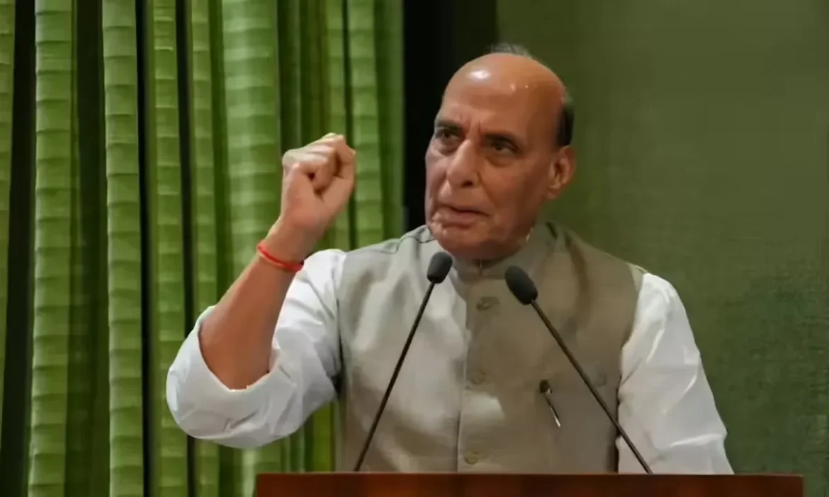 Rajnath said- Operation of Operation Sindoor was not to fight against Pakistan, arms worship in Bhuj

