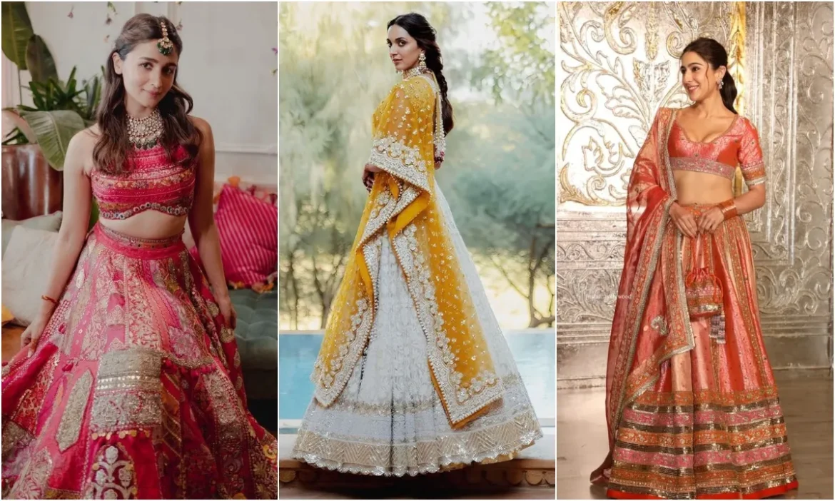 Lehengas worn by Bollywood actresses for Chhath Puja
