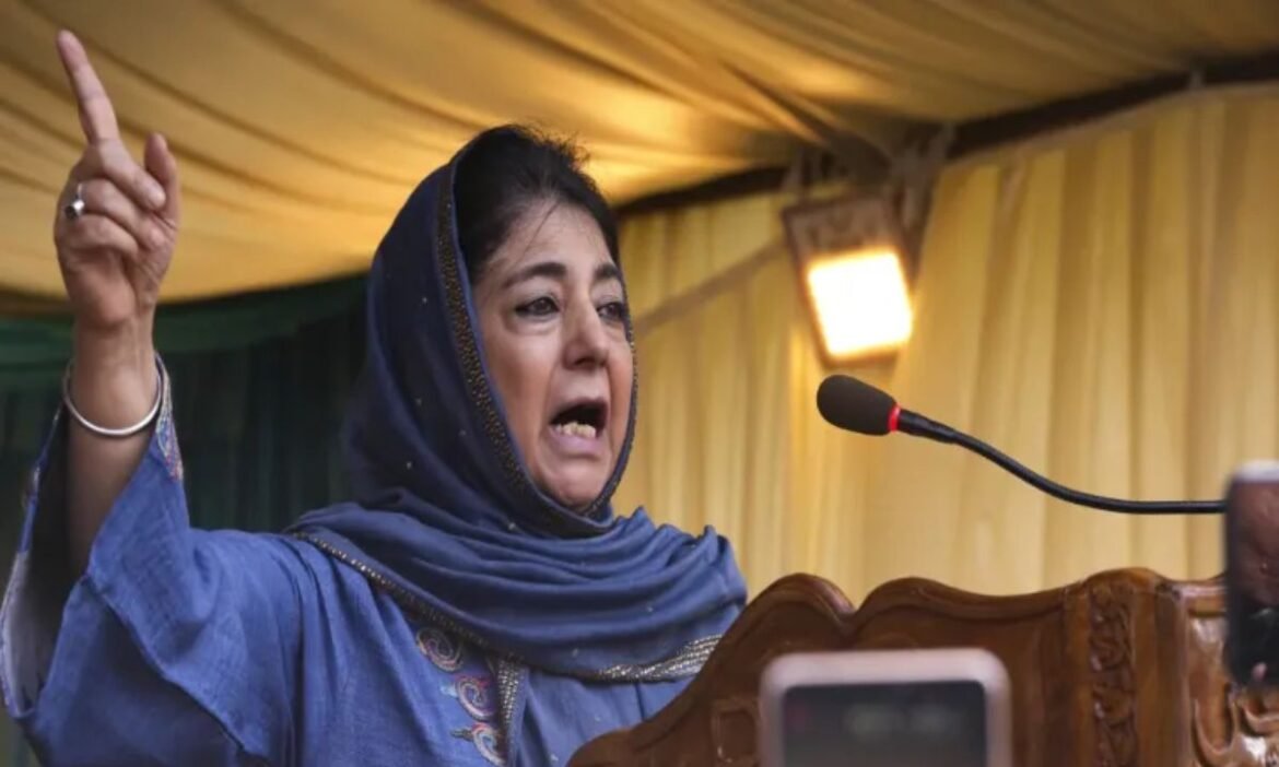 Mehbooba Mufti's taunt on Omar Abdullah
