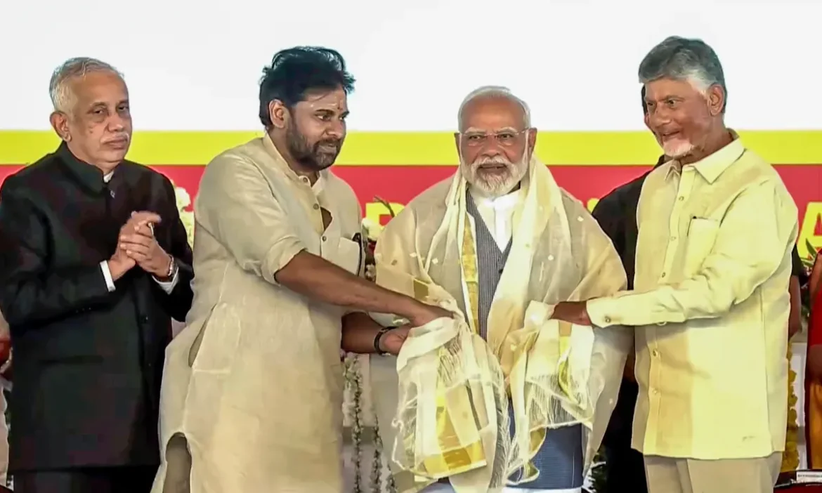 Andhra Pradesh got a gift of Rs 13,430 crore, 'Developed Andhra' is necessary for 'Developed India': Modi
