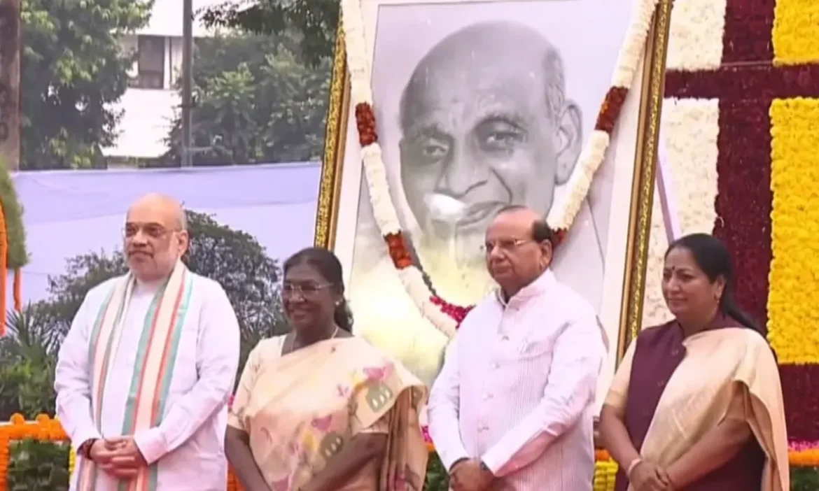 Modi fulfilled Sardar Patel's dream of united India: Shah
