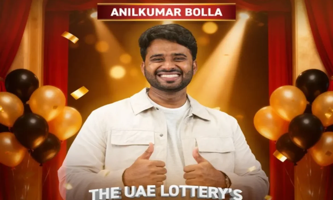 India's Anil becomes billionaire in UAE, wins Rs 240 crore overnight
