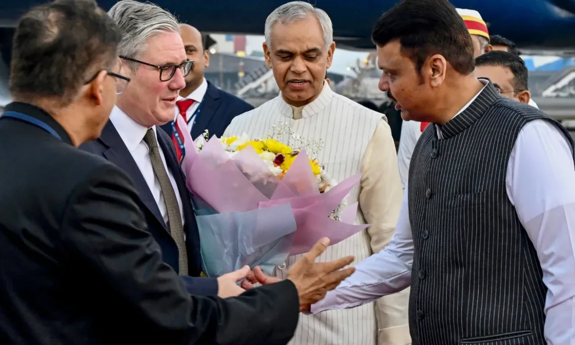 British Prime Minister Keir Starmer on India tour
