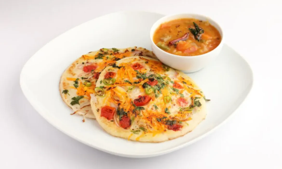Make simple and delicious uttapam recipe in breakfast in the morning
