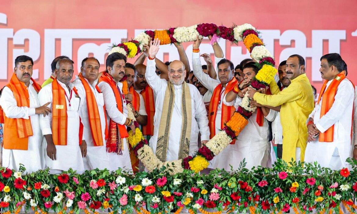 This election will decide whether 'Jungle Raj' will return or not: Amit Shah
