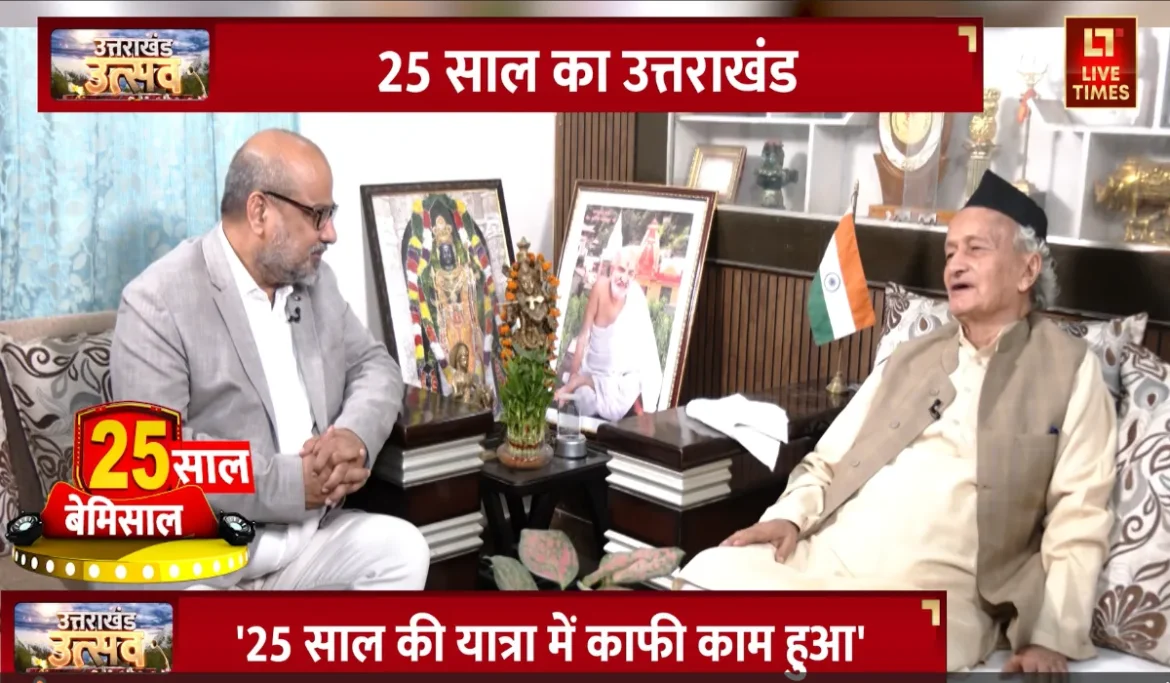Exclusive interview of former CM Bhagat Singh Koshyari,

