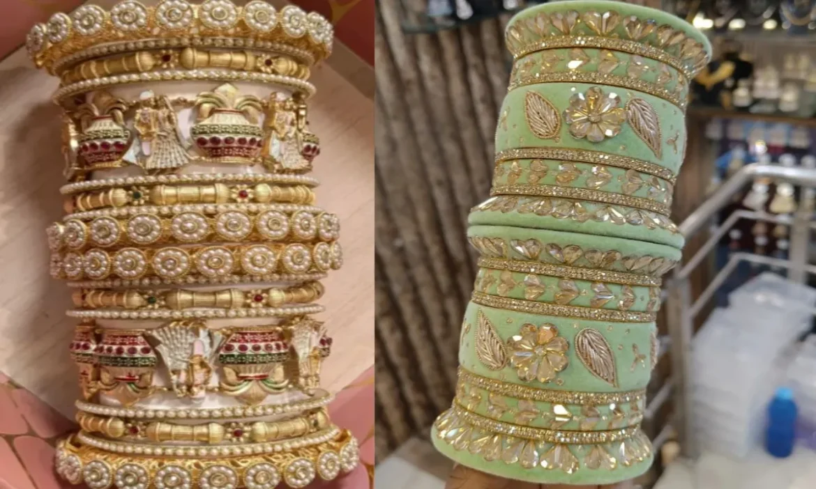 Attention new brides! If you want to be a stylish daughter-in-law then wear these bracelets in your in-laws house, suits and sarees will look classy on everyone.
