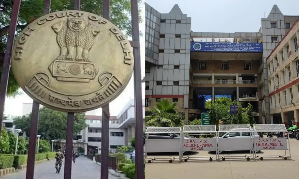 Delhi HC is strict regarding facilities in RML Hospital!
