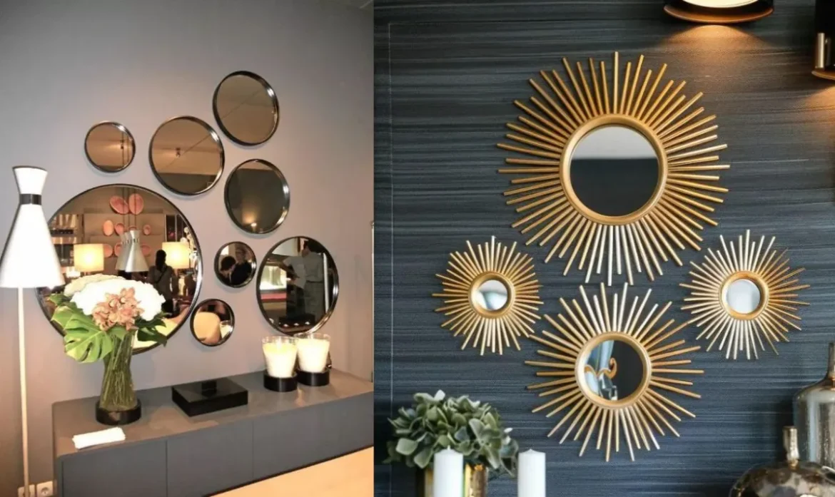 Give aesthetic look to walls with these wall mirrors

