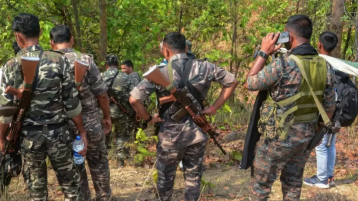 Encounter in Sukma: Security forces killed three Naxalites, cache of weapons recovered
