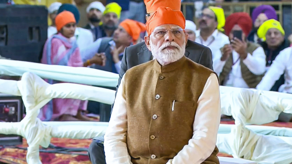 Guru Teg Bahadur considered protection of truth as his religion: Modi

