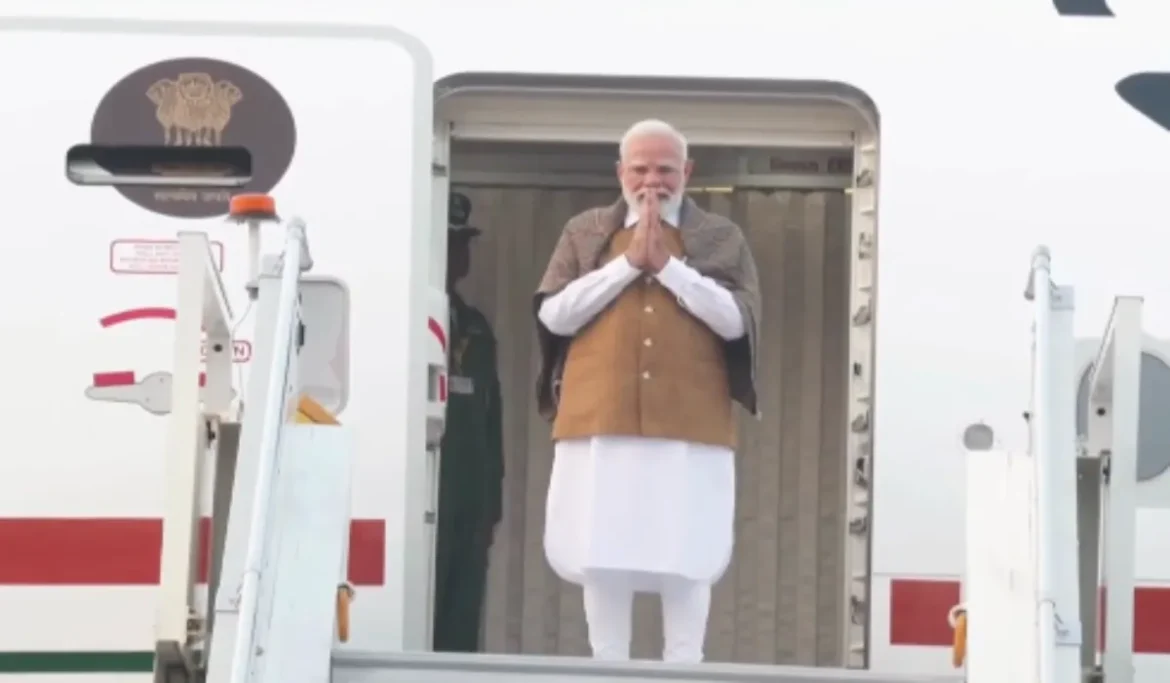 PM Modi leaves for South Africa for G20 summit

