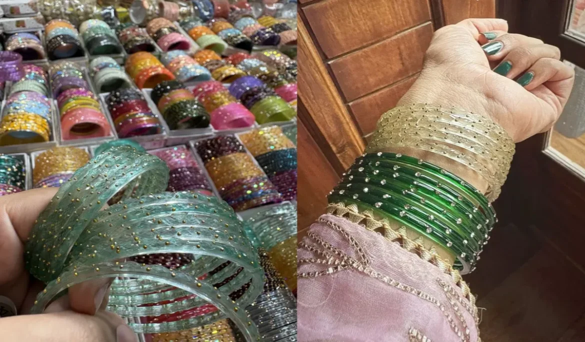 Hands will shine like rain drops, wear these Rain Drop Bangles
