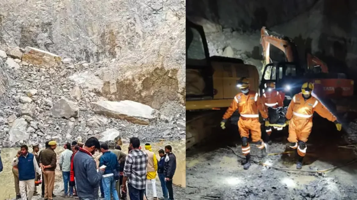 12 workers trapped in Sonbhadra mine, one dead body recovered
