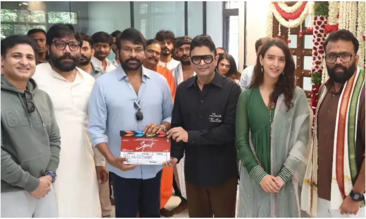 Shooting of Sandeep Reddy Vanga's Spirit begins
