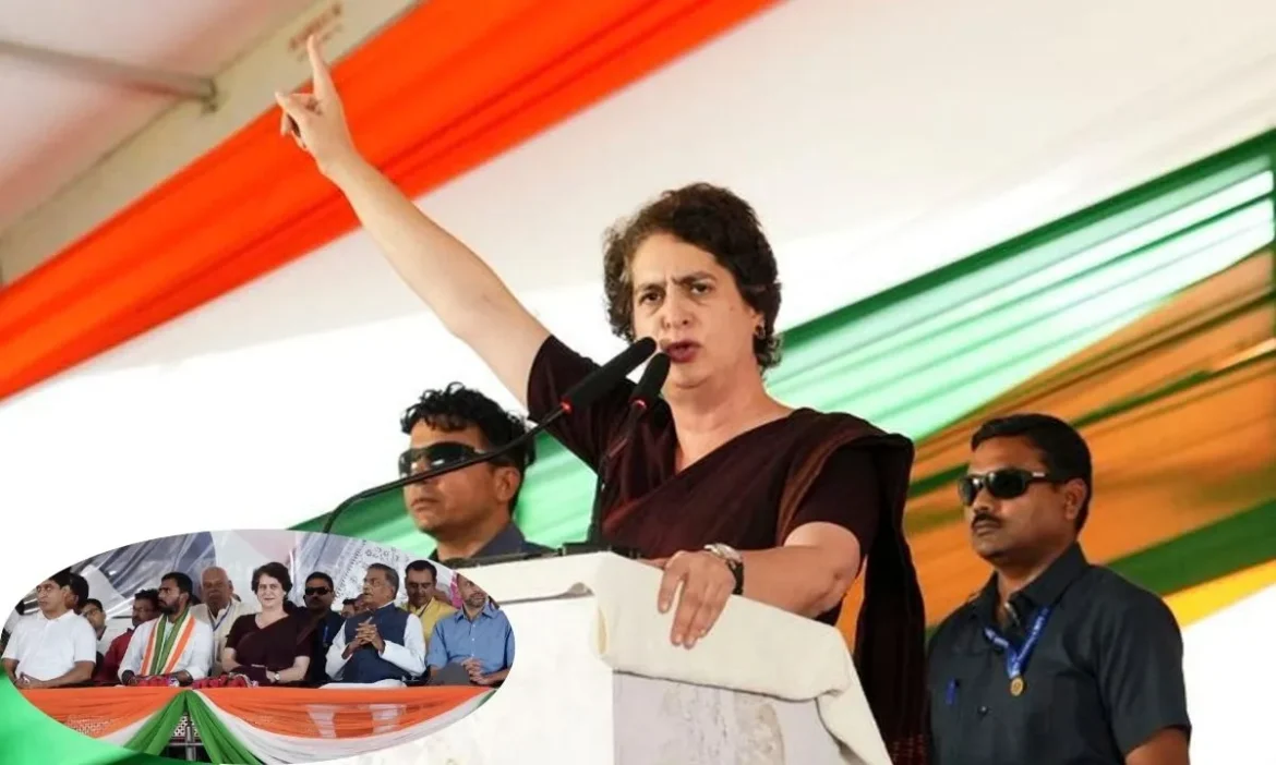 Bihar's double engine government operated from Delhi: Priyanka
