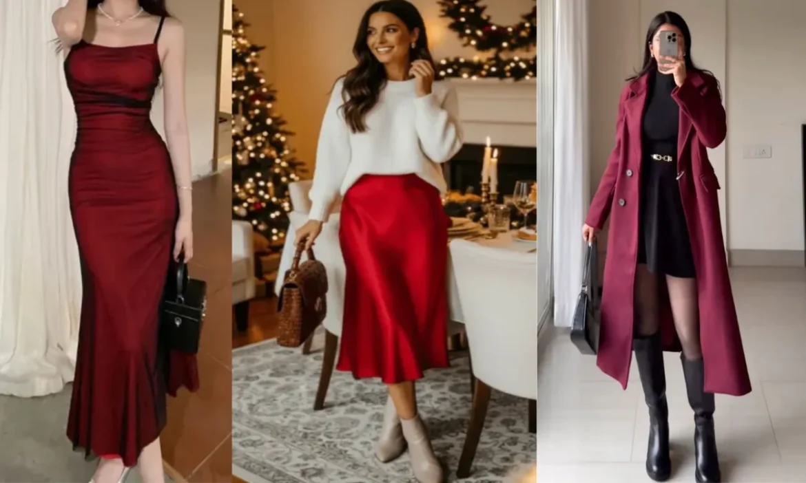 Wear these gorgeous dresses in Christmas party
