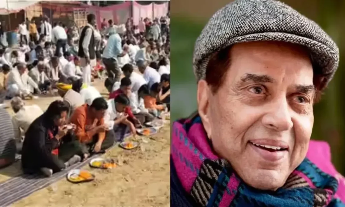 10 thousand people came to Dharmendra's thirteenth in Mathura
