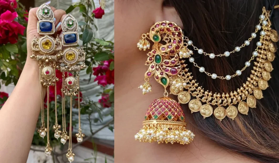 Check out trendy and classy earrings designs for ethnic outfits
