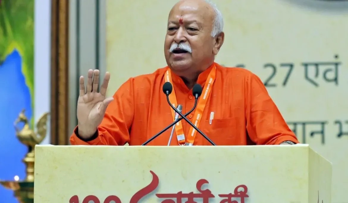 When Modi speaks, the world listens: RSS chief Bhagwat
