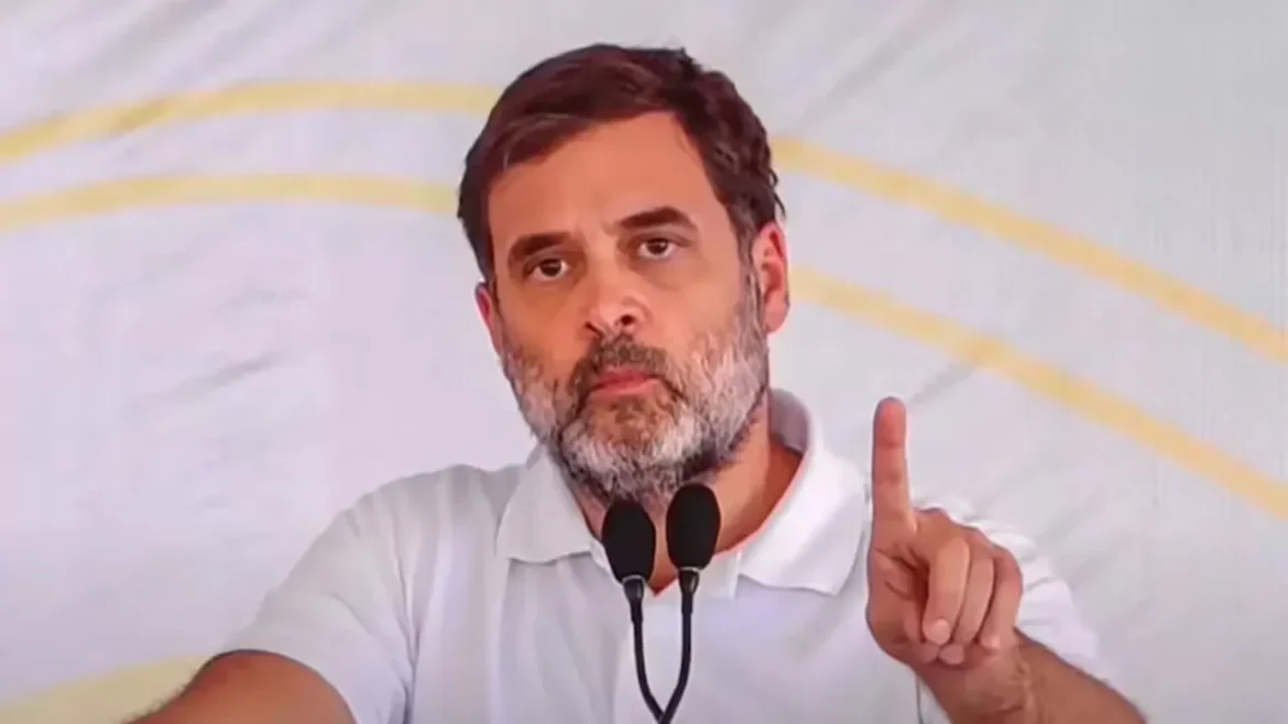 Rahul Gandhi's attack on land pooling scheme
