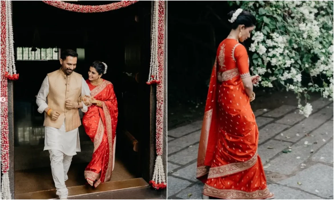 Amazing Indian art seen in Samantha's wedding look
