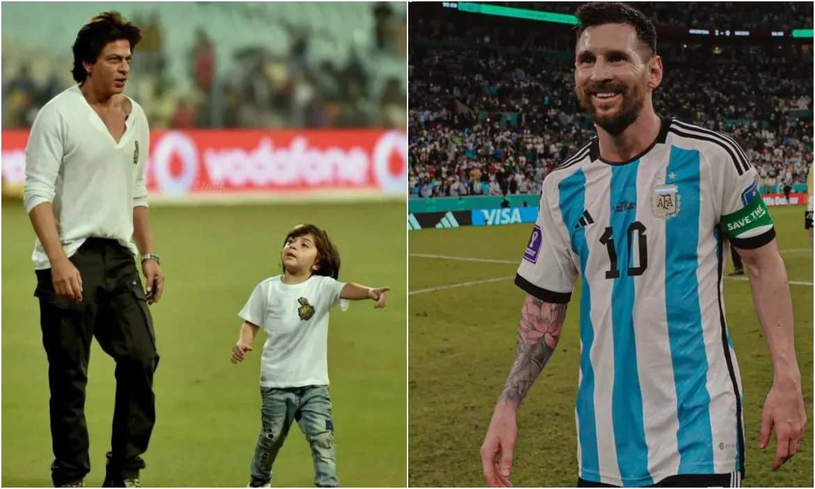 Badshah of Bollywood reached Kolkata to meet the GOAT of football
