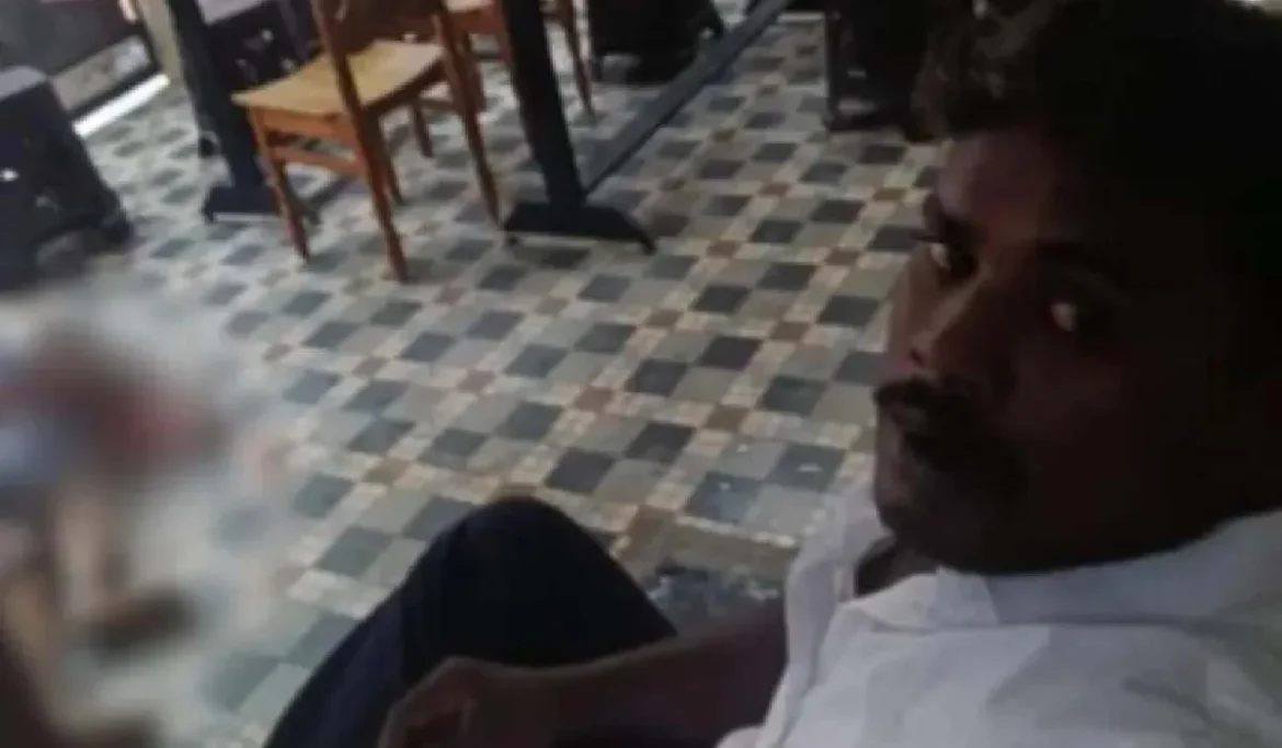 Beastly husband cuts wife with sickle, then posts status
