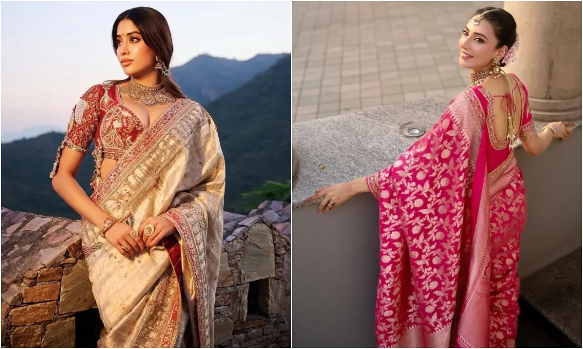 From working woman to bride, silk sarees are the perfect option.

