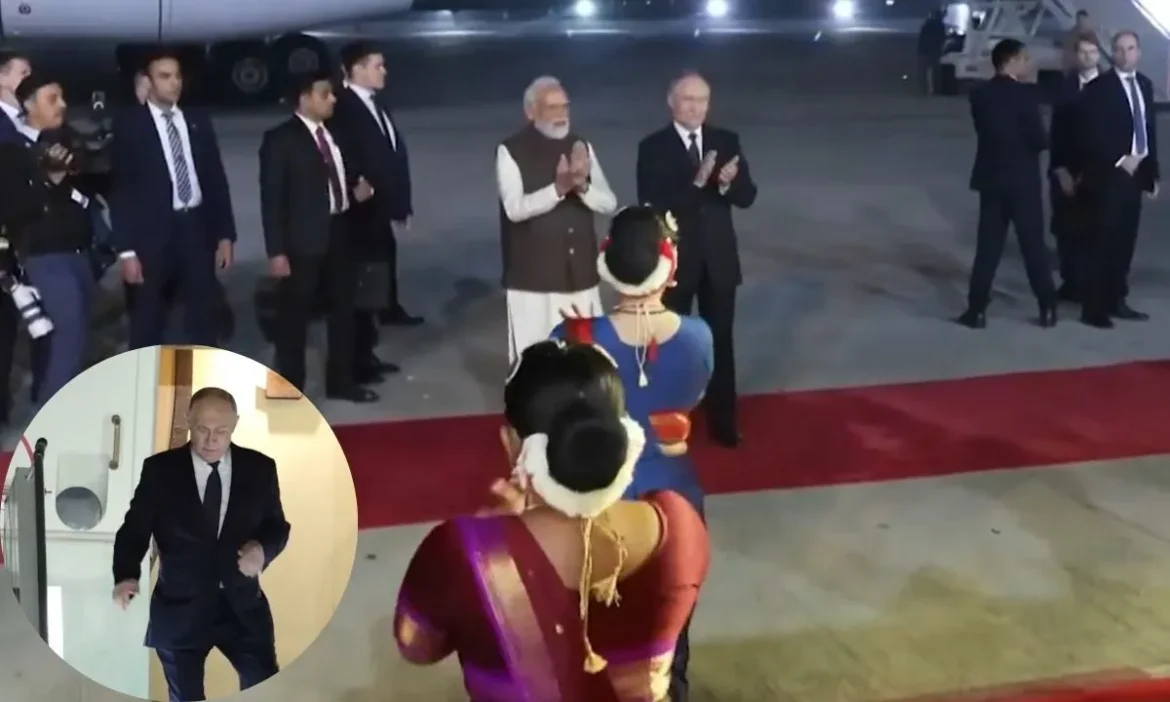 Russian President Putin reached India, PM reached airport
