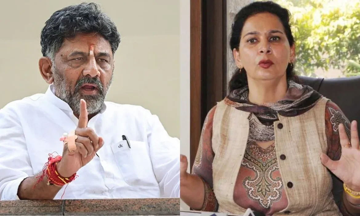 DK Shivkumar's counterattack on Rs 500 crore statement
