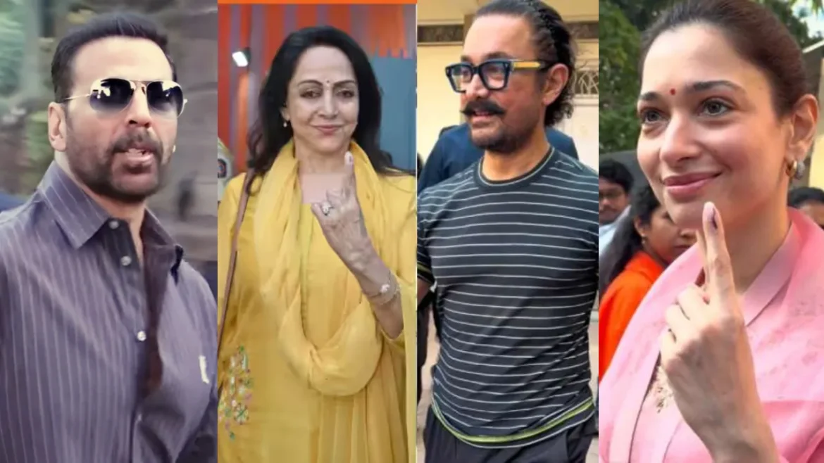 अक्षय कुमार समेत इन सितारों ने BMC चुनाव में डाला वोट