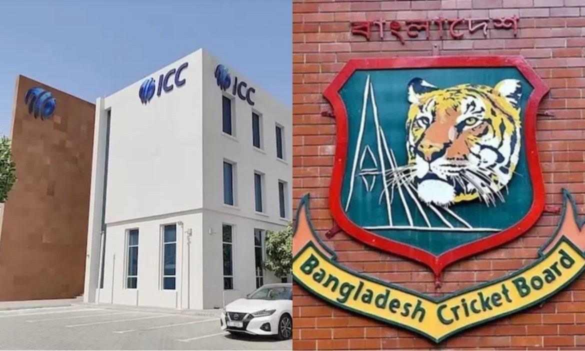 भारत में सुरक्षा चिंताओं पर BCB के दावे को ICC ने किया खारिज