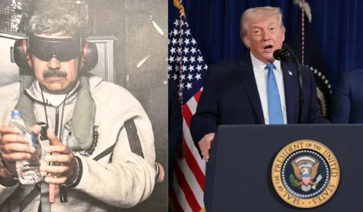 हाथ में हथकड़ी लगाकर मादुरो को न्यूयॉर्क लाया अमेरिका