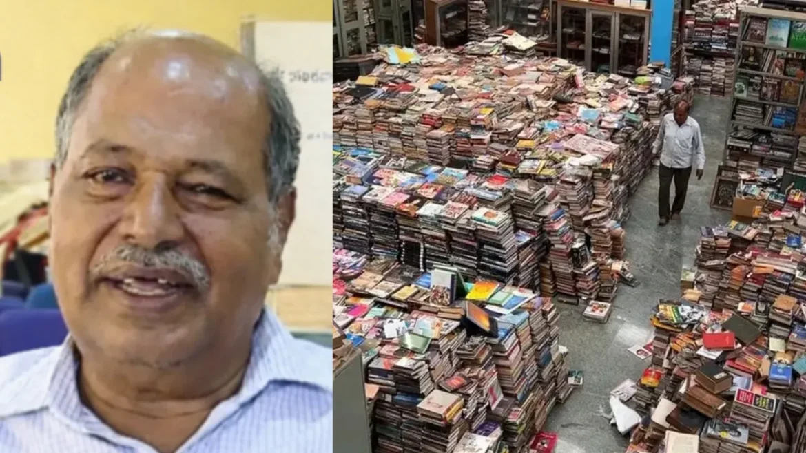 अंके गौड़ा ने घर बेचकर बनाया किताबों का महल