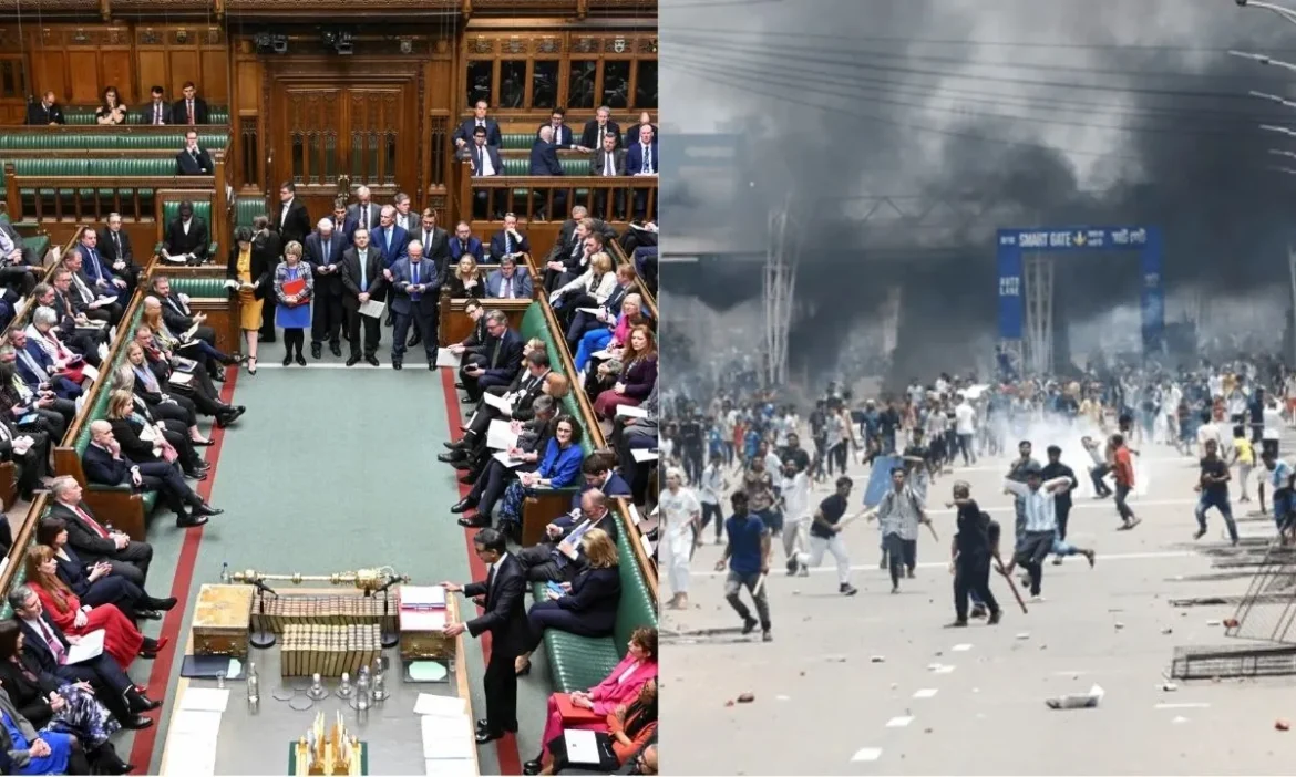 बांग्लादेश में हो रही हिंसक आंदोलन पर ब्रिटेन की कड़ी प्रतिक्रिया, कहा- बंद होने चाहिए हिंदुओं पर अत्याचार