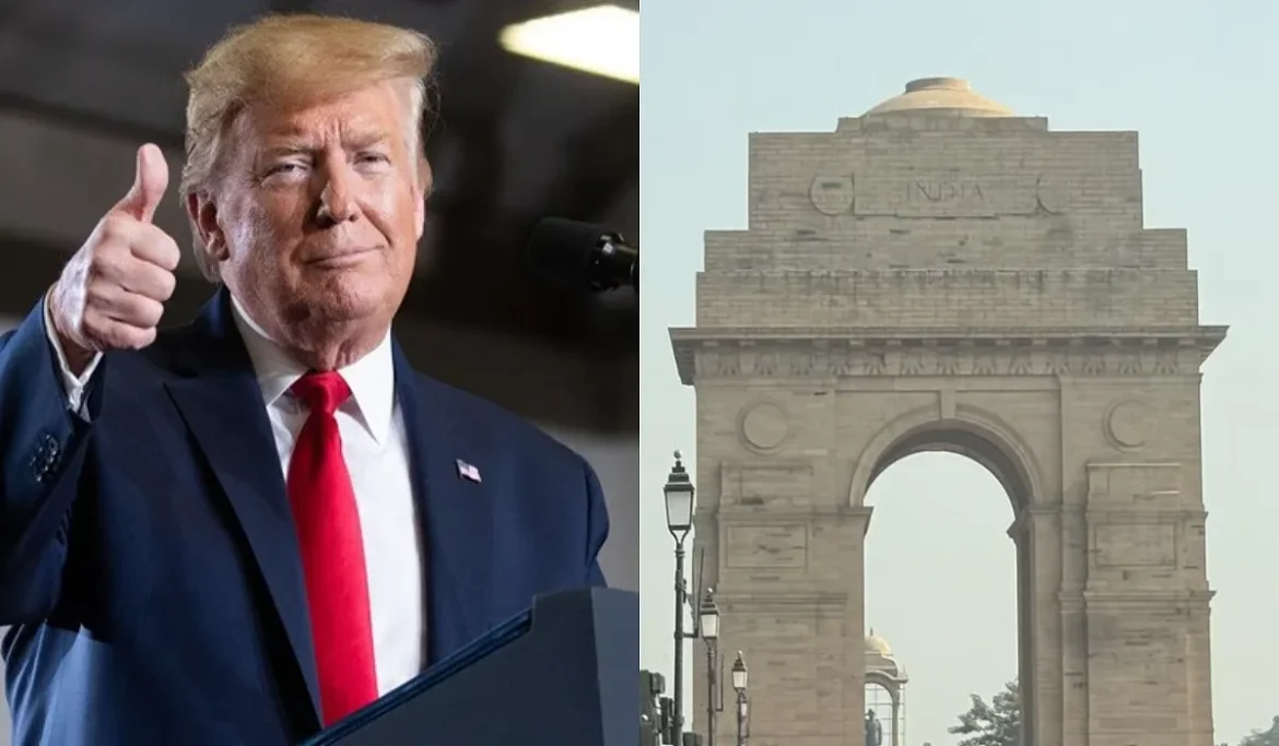 ट्रंप को पसंद आया 'इंडिया-गेट', शेयर की तस्वीर