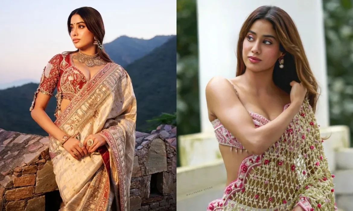 Janhvi Kapoors के पास हैं एक से बढ़कर एक डिजाइनर साड़ी