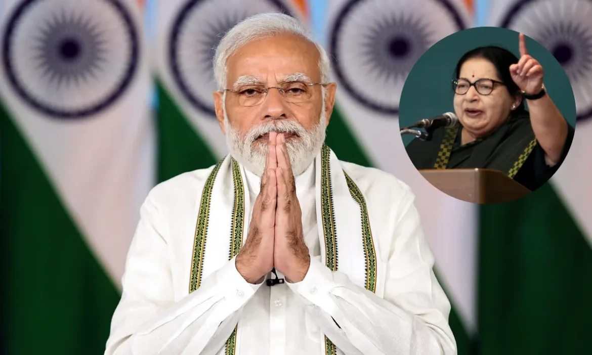 Jayalalithaa की जयंती पर PM Modi को याद आईं 'आयरन लेडी'