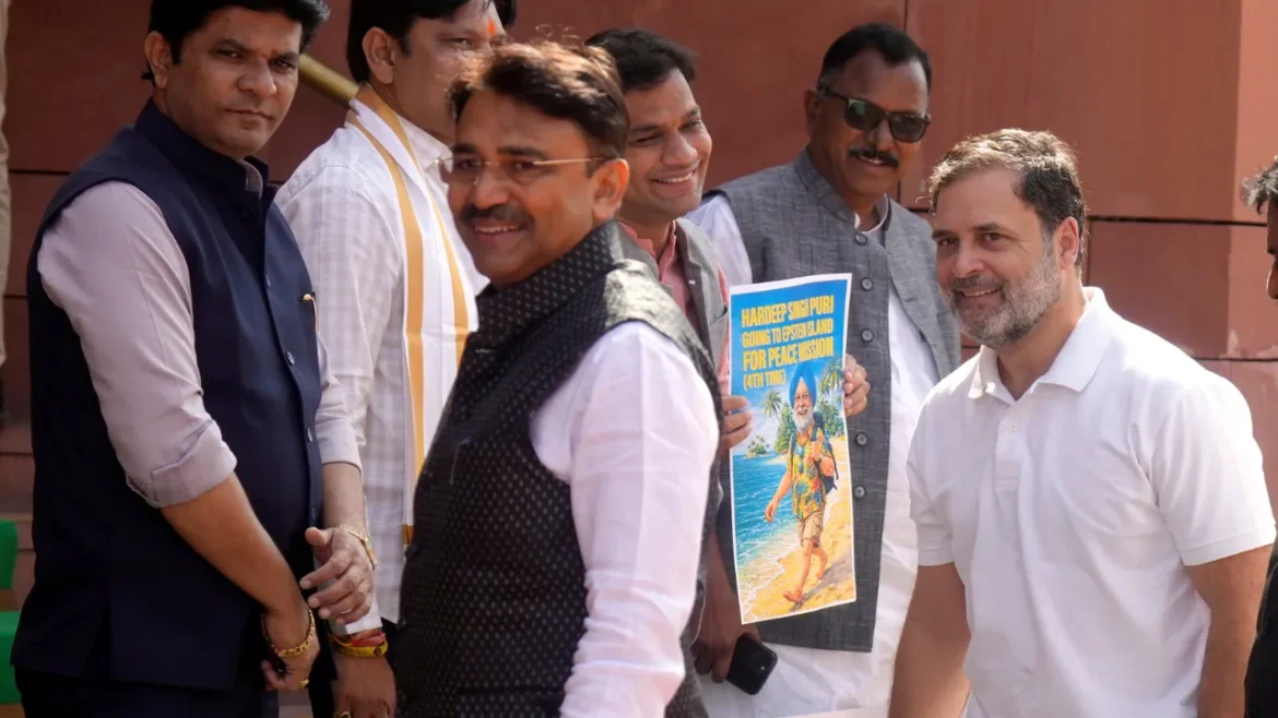 राहुल के व्यवहार पर भड़की भाजपा