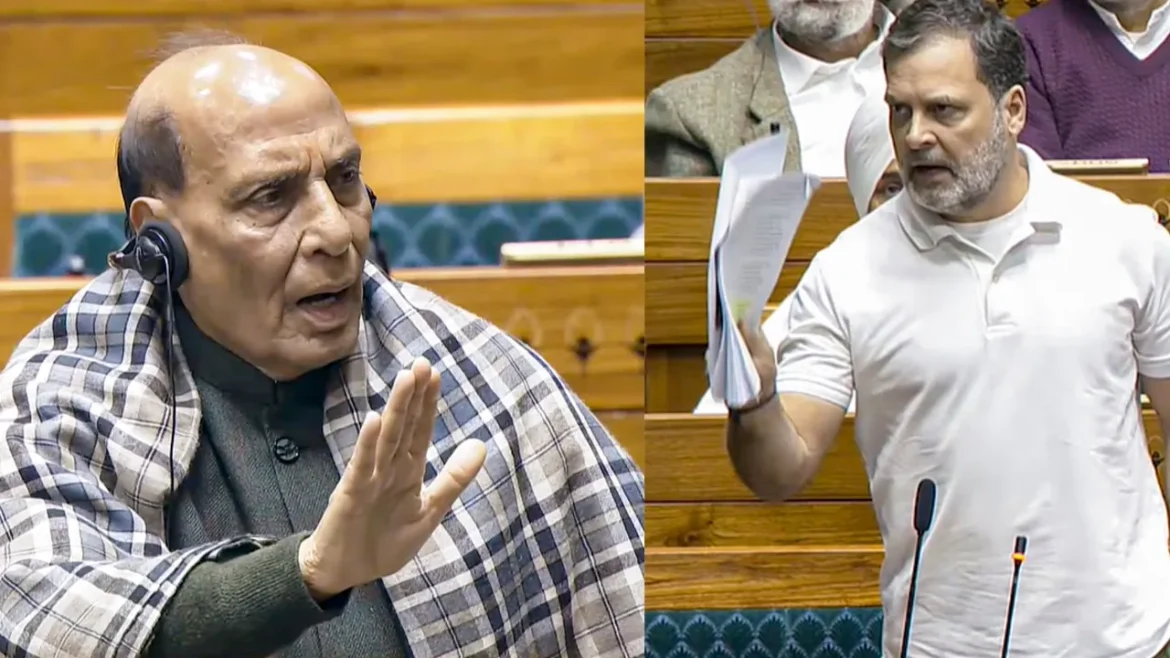 राहुल गांधी के बयान से सदन में मचा हंगामा