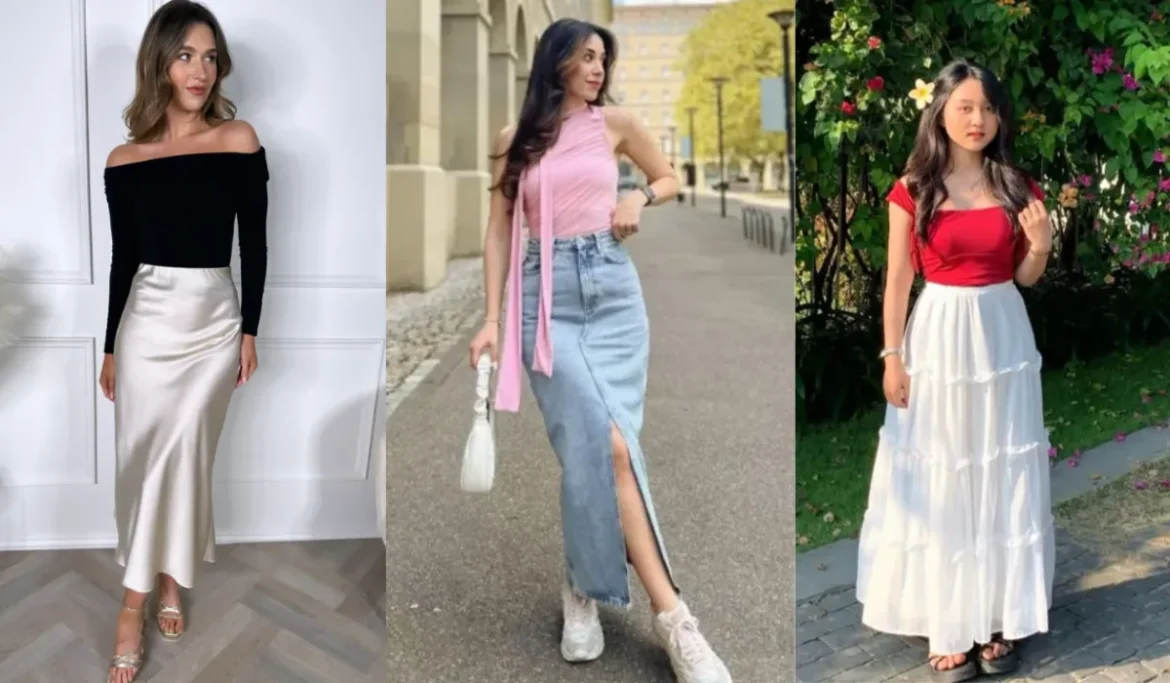ट्राई करें ये लॉन्ग स्टाइलिश Skirts