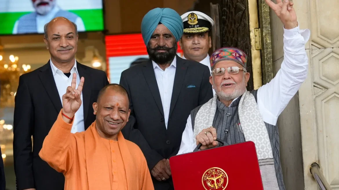 यूपी में 9.13 लाख करोड़ का ऐतिहासिक बजट पेश