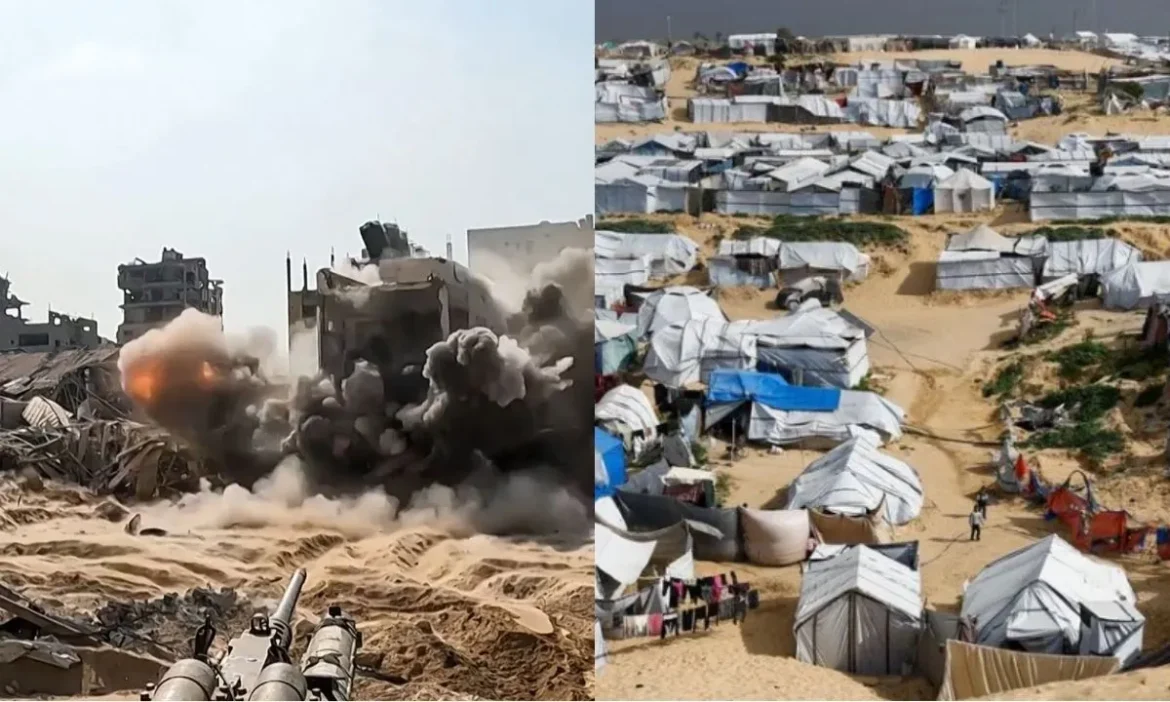 इजराइल ने गाजा में की गोलीबारी